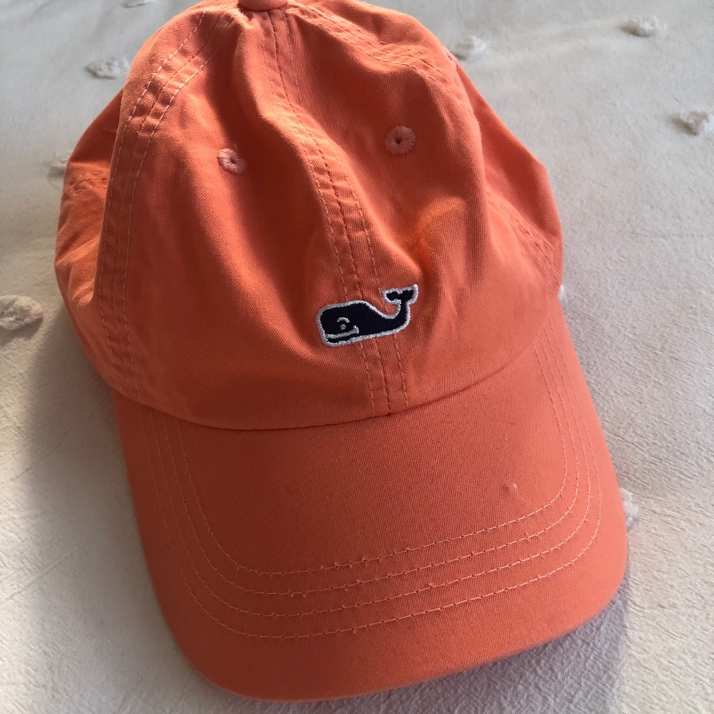 Orange Vineyard Vines Hat